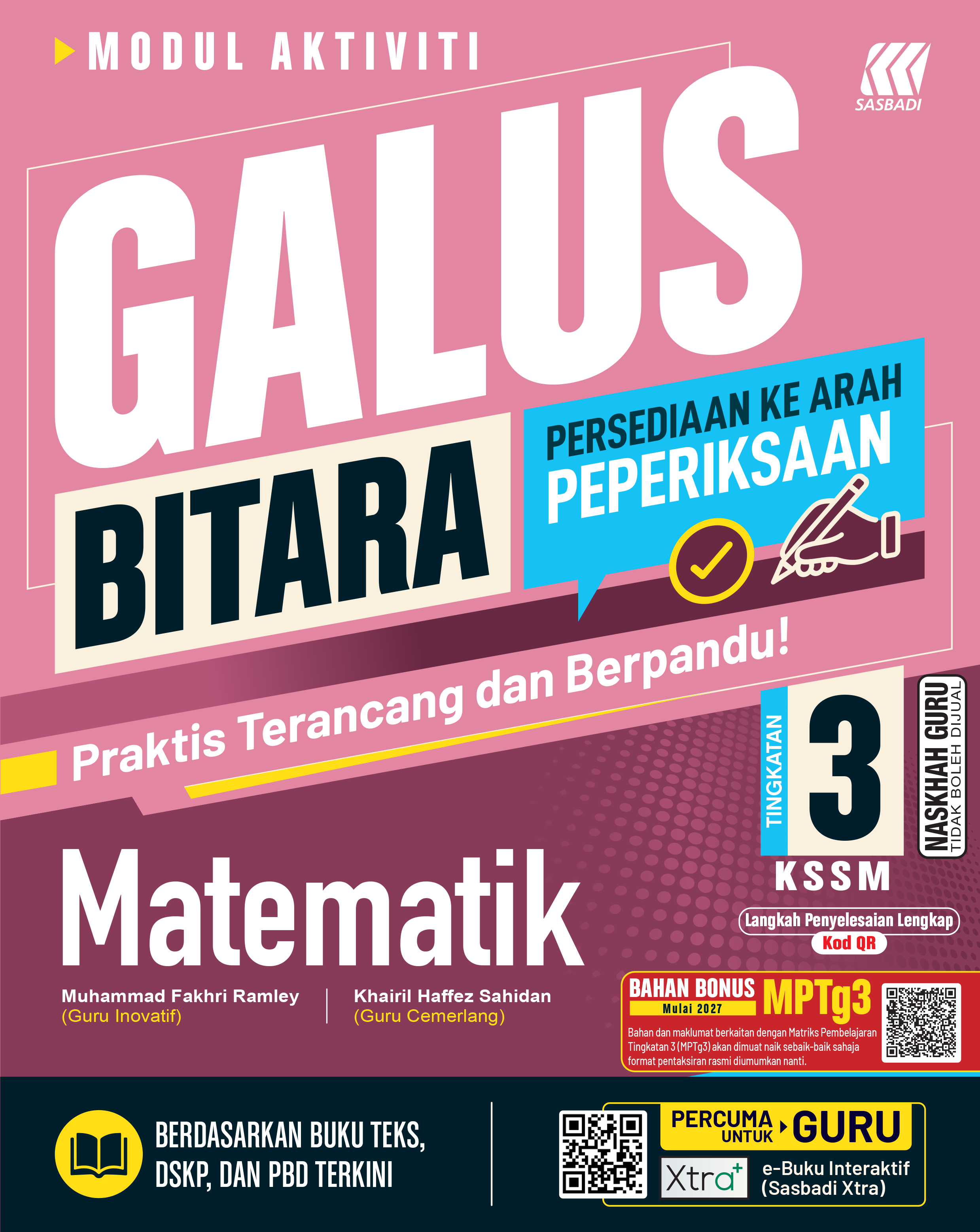 GALUS BITARA MATEMATIK TING 3 Cover
